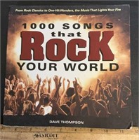 BOOK-1000 SONGS THAT ROCK YOUR WORLD