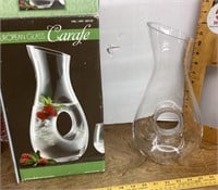 Glass carafe made in Poland