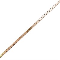 24" Fancy Link Chain Necklace 14k Gold