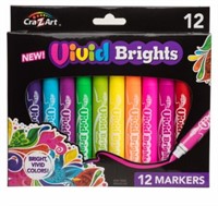 PACK OF 12 VIVID BRIGHTS MARKERS
