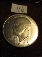 1971 Eisenhower Dollar