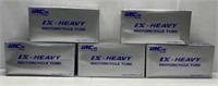 Lot of 5 IRC 100/100-18 Motorcycle Tire Tubes- NEW