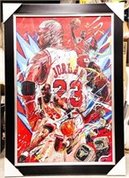 "Michael Jordan" Champion Colage 24 x36 Collecto