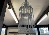 2X FRENCH STYLE WHITE BIRD CAGES