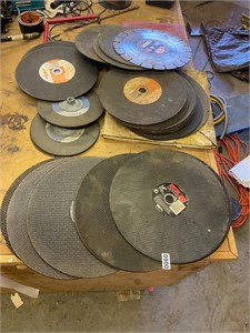 Lot- Cut off blades. Some new- some used