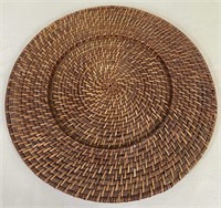 Round Spiral Reed Placemat Trivet