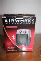 Airworks 1500W ceramic space heater