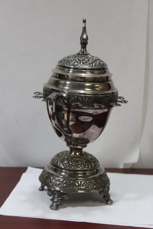 A Meridea Company Repousse Silverplated Cup