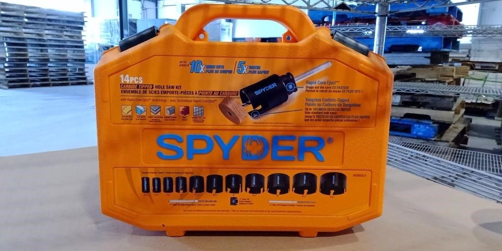 Spyder 14-Piece Hole Saw Kit