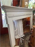 White Painted Mantel