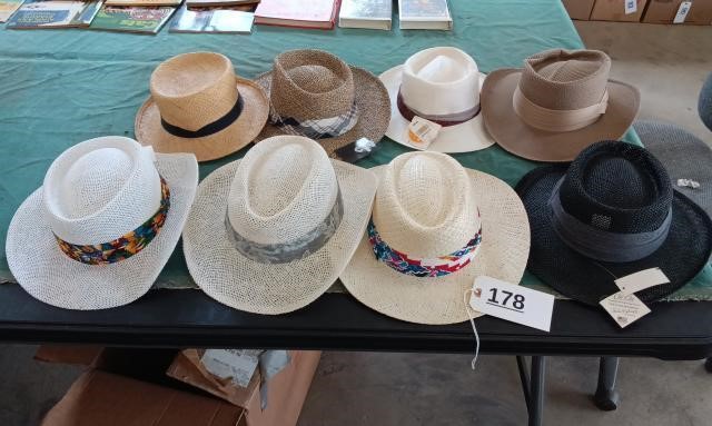 Straw Golf Hats