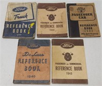 (5) 1940s Ford Automobile Reference Book
Sold