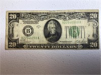 1928B $20 Federal reserve note