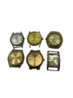 Lot of 6 Assorted Watches