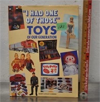 "I Had One of Those" Toys book