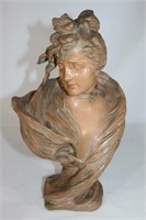 E. Stellmacher Austria Bust - Woman's Head