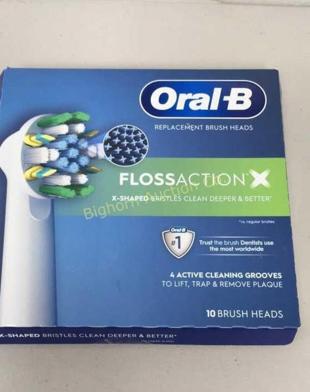 Oral-B Replacement Brush Heads 10 Pc Lot