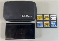 Nintendo DS Lite Handheld Console w/ Games