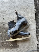 vintage ice skates