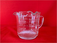 Vintage Glass Federal Measuring Cup