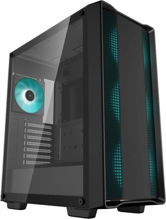 DeepCool CC560 V2 Mid-Tower ATX PC Case, 4X
