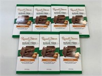 7 Russell Stover Sugar Free Caramel Chocolate Bars