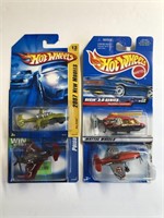 Hot Wheels Lot of 4 Airplanes NEW in Package