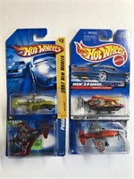 Hot Wheels Lot of 4 Airplanes NEW in Package