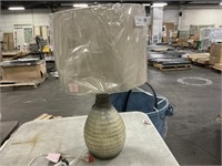 Beige table lamp