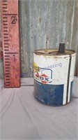 Sunoco DX 5 gallon gas can