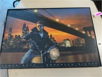 Framed James Dean Brooklyn Nights 24x35