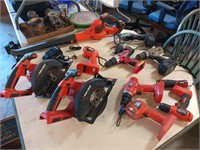 Assorted cordless tools, untested