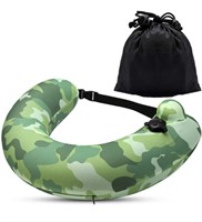 New CUUWE Inflatable Neck Pillow for Airplane