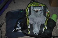 lafuma hiking backpack and allstate bag