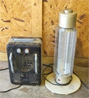 2pc Electric Heaters - both work