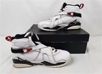 Nike Air Jordan 8 Size 6Y Retro BG White/Gym