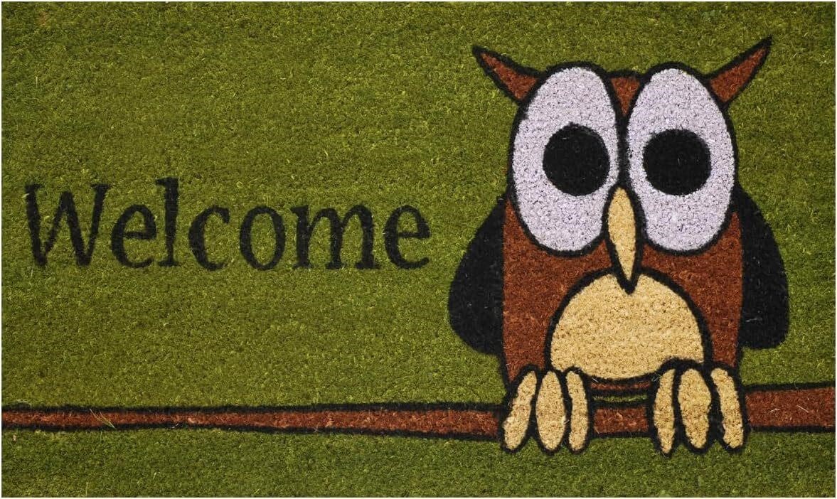 Calloway Mills Owl 17x29 Doormat