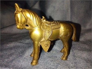 Brass Horse Salt Shaker