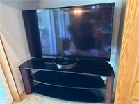 55" Sony Television on TV Stand.