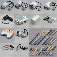 48Pcs Skyview  Power Function Kit Set Motor Buildi