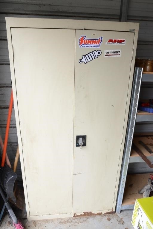 36 X 18 X 72 METAL STORAGE CABINET