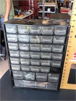 34 drawer parts bin - one drawer missing