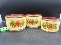 Sterilite "Spice of Life" MCM Plastic Canisters
