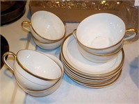 6 Noritake cups/saucers KITCHEN
