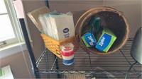 Bags/ basket/ candle