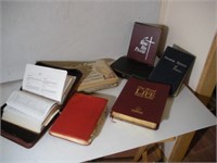 Bibles & Hymn Books