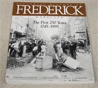 S: FREDERICK MD HISTORY 1745-1995 BOOK