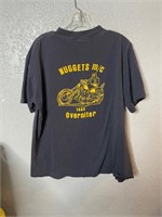 Vintage Nuggets MC Motorcycle Club Shirt