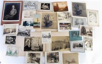 Group of Indiana Artist Ephemera, Photos