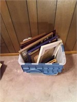 Tub of Picture Frames